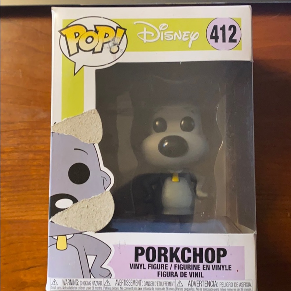 Funko Pop Disney Porkchop #412 Doug Flocked